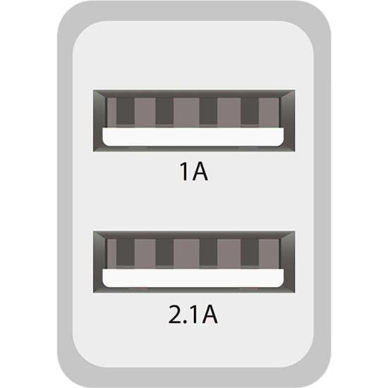 Carregador de Parede Universal WC124E Branco 2P USB ELG por 34,00 à vista no boleto/pix ou parcele em até 1x sem juros. Compre na loja Mundomax!
