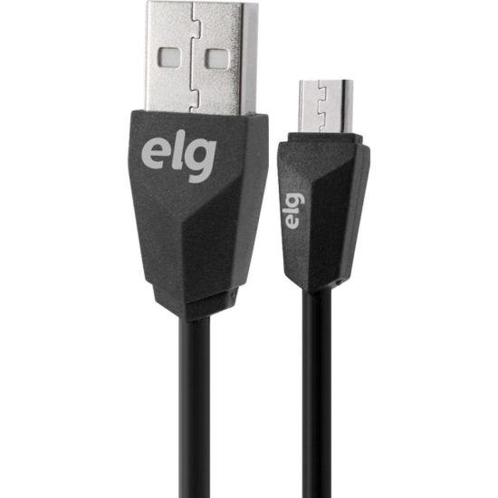 Cabo Micro USB M510 1m Preto ELG por 18,00 à vista no boleto/pix ou parcele em até 1x sem juros. Compre na loja Mundomax!