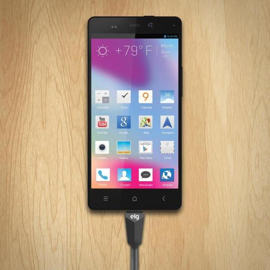 Cabo Micro USB M510 1m Preto ELG por 18,00 à vista no boleto/pix ou parcele em até 1x sem juros. Compre na loja Mundomax!