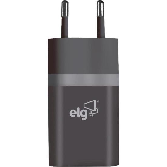 Carregador USB 1A WC1APT 1 Saida Preto Bivolt ELG por 32,00 à vista no boleto/pix ou parcele em até 1x sem juros. Compre na loja Mundomax!