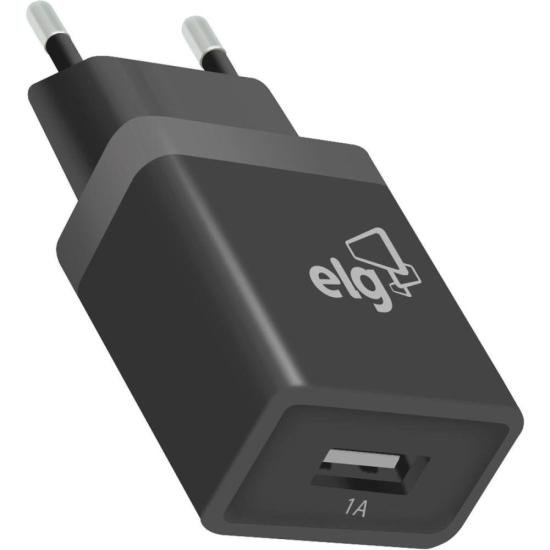 Carregador USB 1A WC1APT 1 Saida Preto Bivolt ELG por 32,00 à vista no boleto/pix ou parcele em até 1x sem juros. Compre na loja Mundomax!