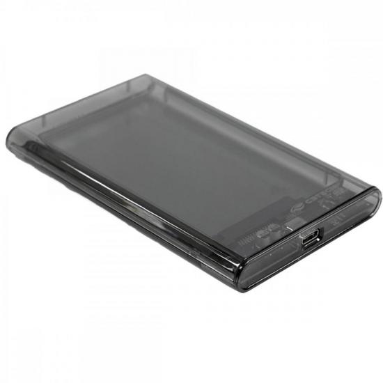 Case Para HD 2.5\" Externo CH-C300BK C3Tech por 75,00 à vista no boleto/pix ou parcele em até 3x sem juros. Compre na loja Mundomax!