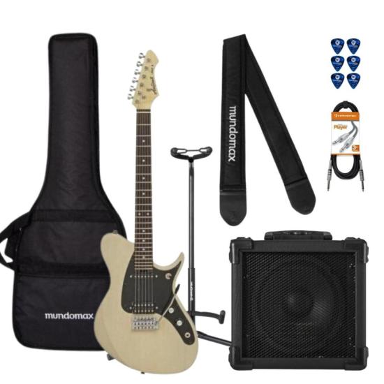 Kit Guitarra Aria  J-1 SVW + Cubo + Acessórios (81611)