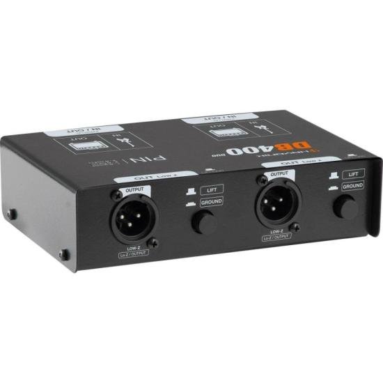 Direct Box Passivo Duplo Hayonik DB400-2 Preto por 222,00 à vista no boleto/pix ou parcele em até 8x sem juros. Compre na loja Mundomax!