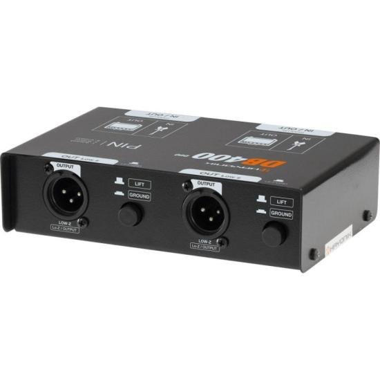 Direct Box Passivo Duplo Hayonik DB400-2 Preto por 222,00 à vista no boleto/pix ou parcele em até 8x sem juros. Compre na loja Mundomax!