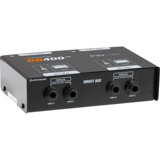 Direct Box Passivo Duplo Hayonik DB400-2 Preto por 222,00 à vista no boleto/pix ou parcele em até 8x sem juros. Compre na loja Mundomax!