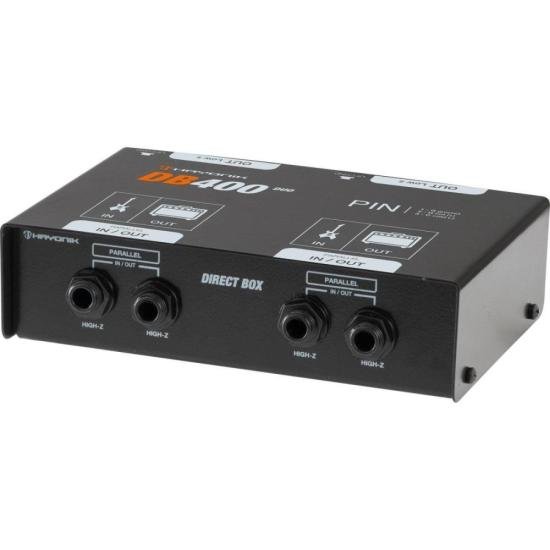Direct Box Passivo Duplo Hayonik DB400-2 Preto por 222,00 à vista no boleto/pix ou parcele em até 8x sem juros. Compre na loja Mundomax!