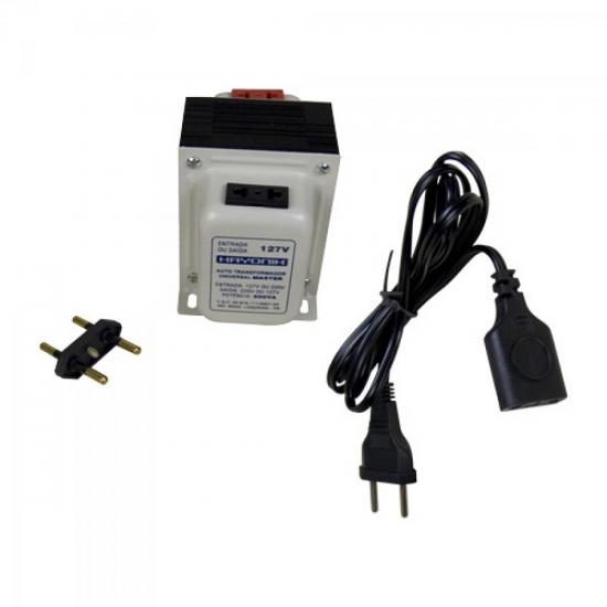 Auto Transformador Universal 127/220VAC e 220/127VAC 1050VA MASTER Preto por 0,00 à vista no boleto/pix ou parcele em até 1x sem juros. Compre na loja Mundomax!