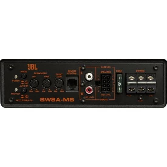 Subwoofer Amplificado JBL SW8A-MS Slim 200w por 1.439,99 à vista no boleto/pix ou parcele em até 12x sem juros. Compre na loja Mundomax!