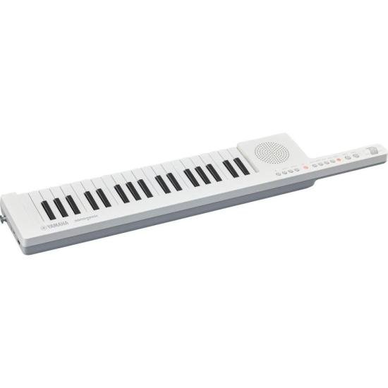 Teclado Yamaha SHS-300 Sonogenic Keytar Branco por 0,00 à vista no boleto/pix ou parcele em até 1x sem juros. Compre na loja Mundomax!