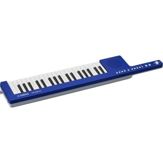 Teclado Yamaha SHS-300 Sonogenic Keytar Azul por 0,00 à vista no boleto/pix ou parcele em até 1x sem juros. Compre na loja Mundomax!
