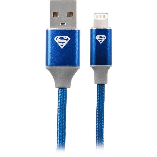 Cabo USB-A Para Lightning Superman 1,5m 5+ por 111,99 à vista no boleto/pix ou parcele em até 4x sem juros. Compre na loja Mundomax!
