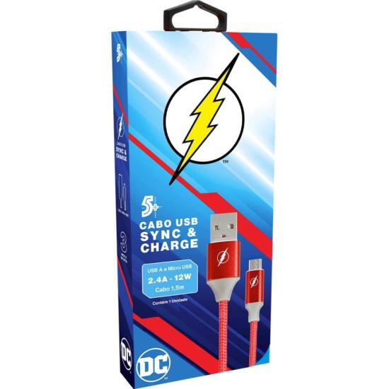 Cabo USB-A Para Micro USB Flash 1,5m 5+ por 37,99 à vista no boleto/pix ou parcele em até 1x sem juros. Compre na loja Mundomax!