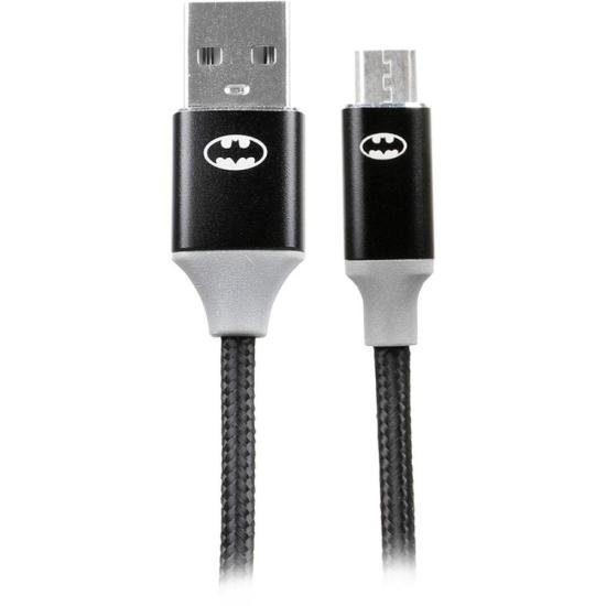 Cabo USB-A Para Micro USB Batman 1,5m 5+ por 37,99 à vista no boleto/pix ou parcele em até 1x sem juros. Compre na loja Mundomax!