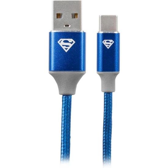 Cabo USB-A Para USB-C Superman 1,5m 5+ por 53,00 à vista no boleto/pix ou parcele em até 2x sem juros. Compre na loja Mundomax!