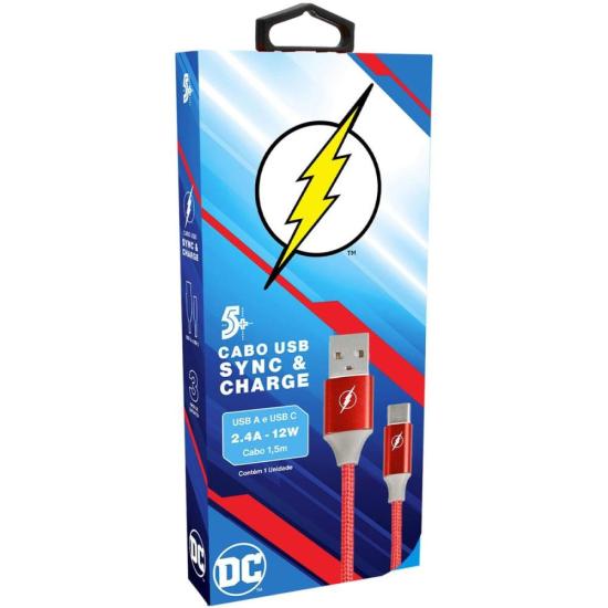 Cabo USB-A Para USB-C Flash 1,5m 5+ por 55,99 à vista no boleto/pix ou parcele em até 2x sem juros. Compre na loja Mundomax!