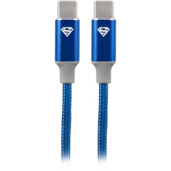 Cabo USB-C Para USB-C Superman 1,5m 5+ por 62,99 à vista no boleto/pix ou parcele em até 2x sem juros. Compre na loja Mundomax!