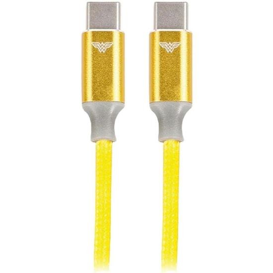 Cabo USB-C Para USB-C Wonder Woman 1,5m 5+ por 62,99 à vista no boleto/pix ou parcele em até 2x sem juros. Compre na loja Mundomax!