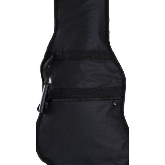 Capa para Contrabaixo Extra Nylon 600 Preta Mundomax por 139,00 à vista no boleto/pix ou parcele em até 5x sem juros. Compre na loja Mundomax!