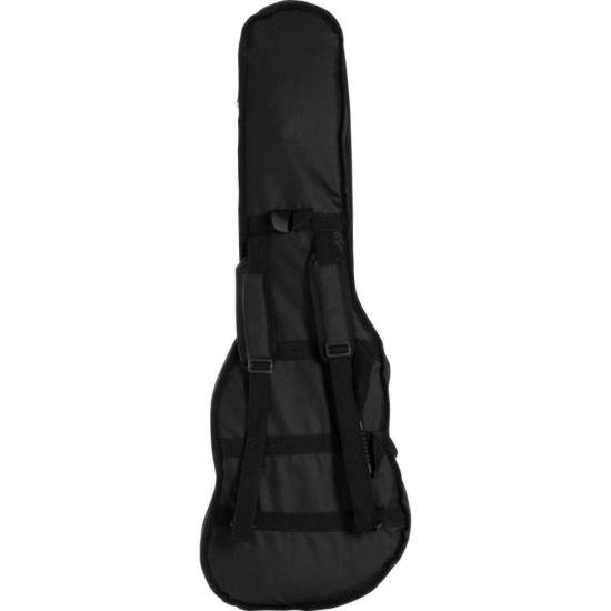 Capa para Contrabaixo Extra Nylon 600 Preta Mundomax por 139,00 à vista no boleto/pix ou parcele em até 5x sem juros. Compre na loja Mundomax!