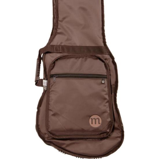 Capa para Contrabaixo Extra c/ Bolso Cargo Nylon 70 Marrom Mundomax por 171,00 à vista no boleto/pix ou parcele em até 6x sem juros. Compre na loja Mundomax!