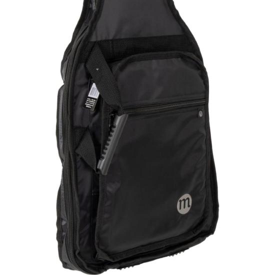 Capa para Guitarra Extra c/ Bolso Cargo Nylon 70 Preta Mundomax por 175,00 à vista no boleto/pix ou parcele em até 7x sem juros. Compre na loja Mundomax!