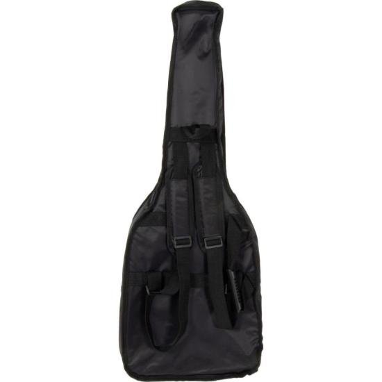Capa para Guitarra Extra c/ Bolso Cargo Nylon 70 Preta Mundomax por 175,00 à vista no boleto/pix ou parcele em até 7x sem juros. Compre na loja Mundomax!