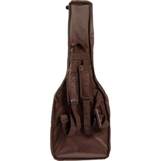 Capa para Guitarra Extra c/ Bolso Cargo Nylon 70 Marrom Mundomax por 184,00 à vista no boleto/pix ou parcele em até 7x sem juros. Compre na loja Mundomax!