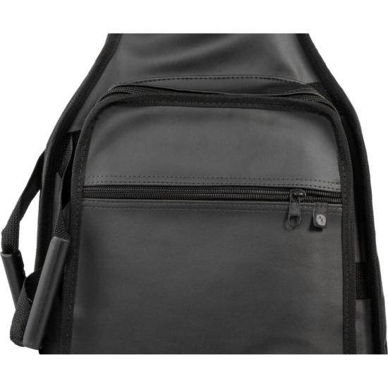 Capa para Guitarra Premium Couro Sintético Preta Mundomax por 278,00 à vista no boleto/pix ou parcele em até 10x sem juros. Compre na loja Mundomax!