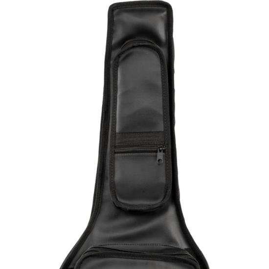 Capa para Guitarra Premium Couro Sintético Preta Mundomax por 278,00 à vista no boleto/pix ou parcele em até 10x sem juros. Compre na loja Mundomax!