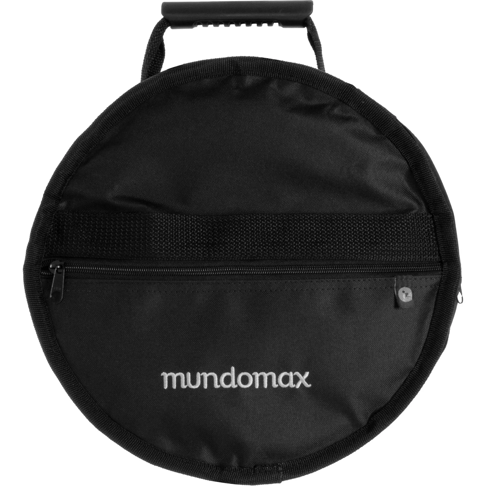 Capa para Pandeiro 10\" Extra Nylon 600 Preta Mundomax (81801)