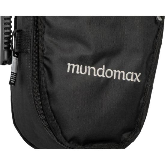 Capa para Sax Alto Extra Nylon 600 Preta Mundomax por 142,99 à vista no boleto/pix ou parcele em até 5x sem juros. Compre na loja Mundomax!