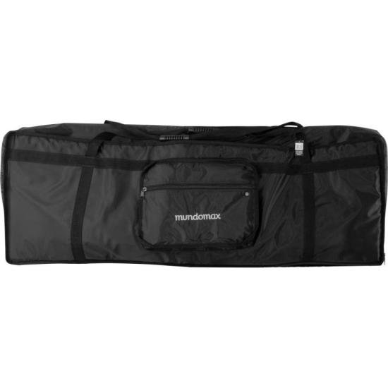 Capa para Teclado 7/8 Extra c/ Bolso Cargo Nylon 70 Preta Mundomax por 217,99 à vista no boleto/pix ou parcele em até 8x sem juros. Compre na loja Mundomax!