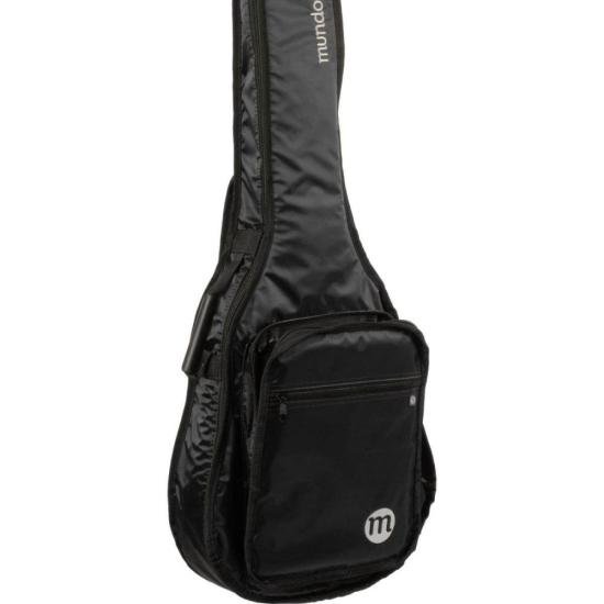 Capa para Violão Clássico Extra c/ Bolso Cargo Nylon 70 Preta Mundomax por 165,00 à vista no boleto/pix ou parcele em até 6x sem juros. Compre na loja Mundomax!