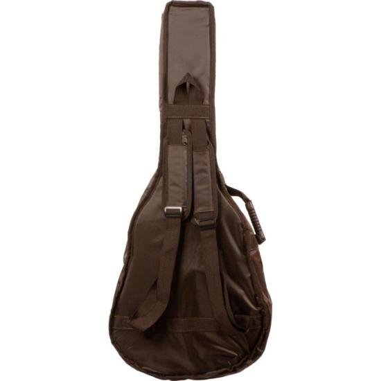 Capa para Violão Clássico Extra c/ Bolso Cargo Nylon 70 Marrom Mundomax por 165,00 à vista no boleto/pix ou parcele em até 6x sem juros. Compre na loja Mundomax!