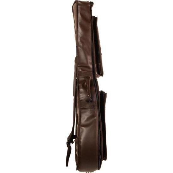 Capa para Violão Clássico Premium Couro Sintético Marrom Mundomax por 301,00 à vista no boleto/pix ou parcele em até 10x sem juros. Compre na loja Mundomax!