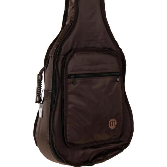 Capa para Violão Folk Extra c/ Bolso Cargo Nylon 70 Marrom Mundomax por 169,00 à vista no boleto/pix ou parcele em até 6x sem juros. Compre na loja Mundomax!