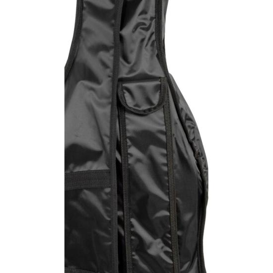 Capa para Violoncelo Premium Nylon 70 Preta Mundomax por 329,99 à vista no boleto/pix ou parcele em até 10x sem juros. Compre na loja Mundomax!
