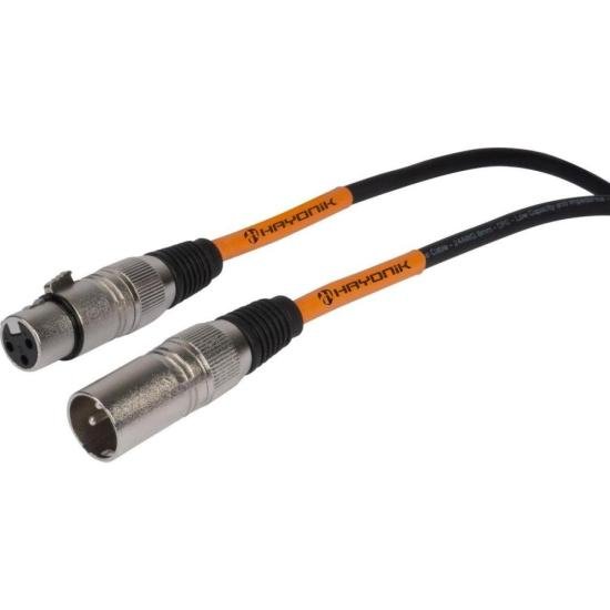 Cabo Para Microfone Hayonik Player XLR(F) x XLR(M) 10m Preto por 85,00 à vista no boleto/pix ou parcele em até 3x sem juros. Compre na loja Mundomax!