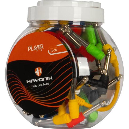 Kit Cabo Para Pedal Hayonik Linha Player 15cm Sortido Com 20 por 229,00 à vista no boleto/pix ou parcele em até 9x sem juros. Compre na loja Mundomax!
