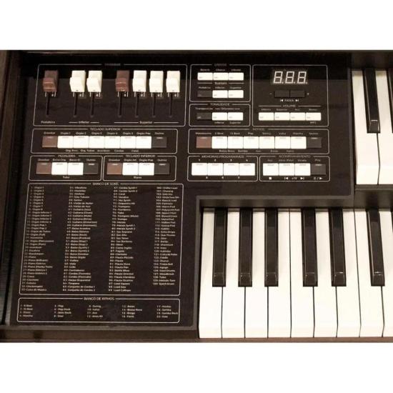 Orgão Tokai MD-5 Marrom por 9.299,00 à vista no boleto/pix ou parcele em até 12x sem juros. Compre na loja Mundomax!