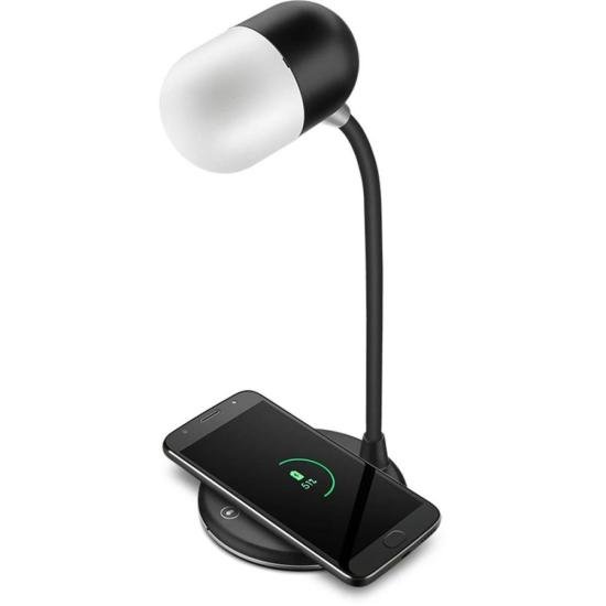 Luminária Led Lumi Play Preto Elgin por 160,99 à vista no boleto/pix ou parcele em até 6x sem juros. Compre na loja Mundomax!