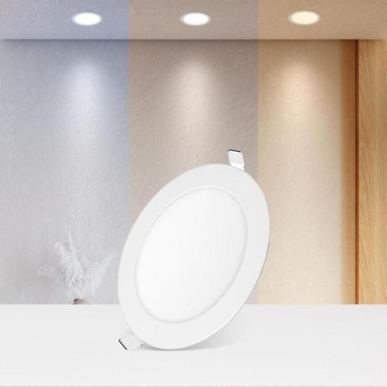 Painel Plafon Led Embutir Redonda 18w 6500k Elgin por 127,99 à vista no boleto/pix ou parcele em até 5x sem juros. Compre na loja Mundomax!