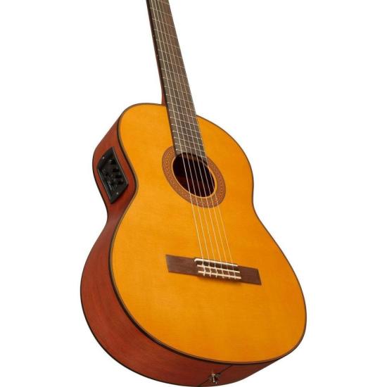Violão Yamaha CGX122MS Eletroacústico Nylon Natural por 3.899,00 à vista no boleto/pix ou parcele em até 12x sem juros. Compre na loja Mundomax!
