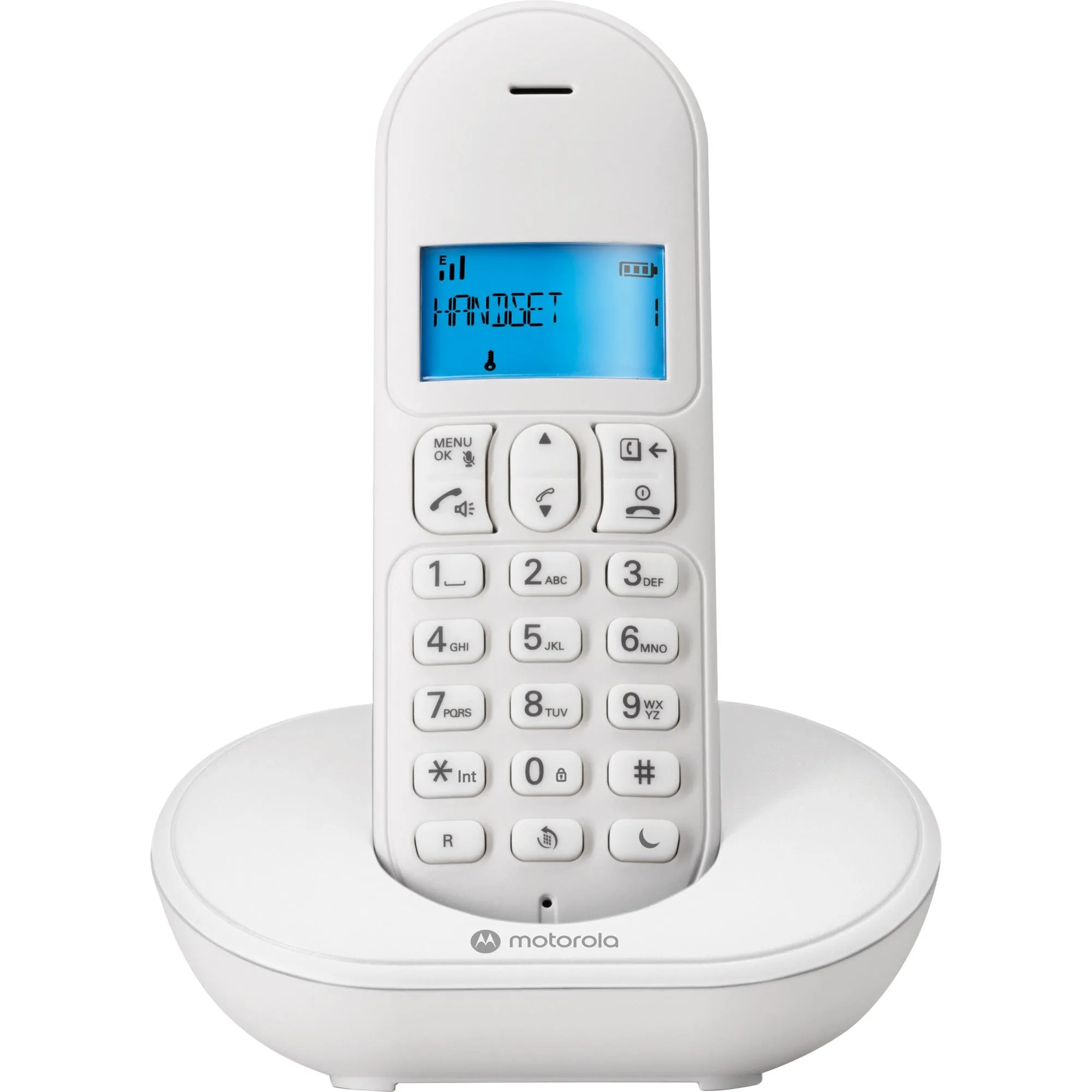 Telefone Sem Fio Motorola MT150W DECT Branco por 247,99 à vista no boleto/pix ou parcele em até 9x sem juros. Compre na loja Mundomax!