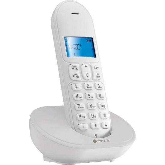Telefone Sem Fio Motorola MT150W DECT Branco por 248,00 à vista no boleto/pix ou parcele em até 9x sem juros. Compre na loja Mundomax!