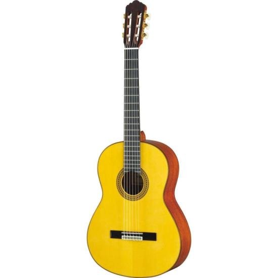 Violão Yamaha GC12S Eletroacústico Nylon Natural por 7.899,00 à vista no boleto/pix ou parcele em até 12x sem juros. Compre na loja Mundomax!