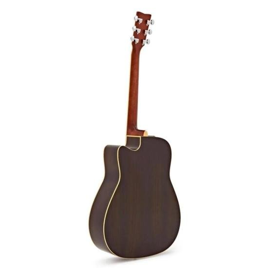 Violão Yamaha FGX830C Eletroacústico Aço Natural por 5.099,00 à vista no boleto/pix ou parcele em até 12x sem juros. Compre na loja Mundomax!