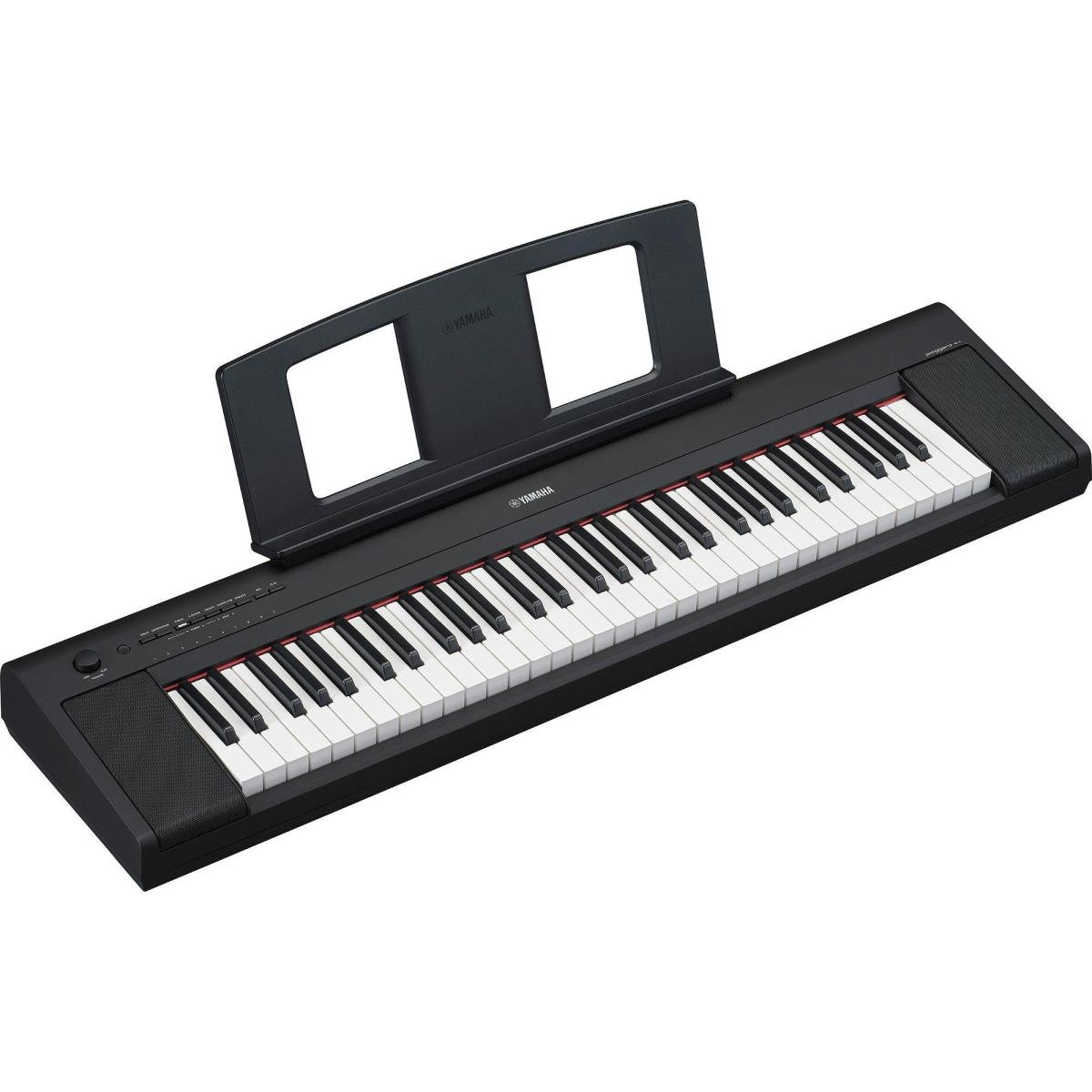 Teclado Yamaha Piaggero NP15 Preto - Mundomax