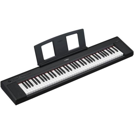 Teclado Yamaha Piaggero NP35 Preto por 3.099,99 à vista no boleto/pix ou parcele em até 12x sem juros. Compre na loja Mundomax!